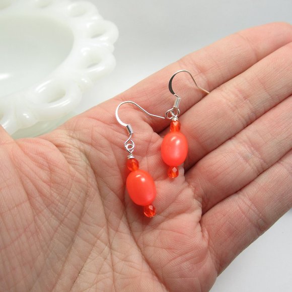 Czech Glass bead earrings - Picture 9 of 10